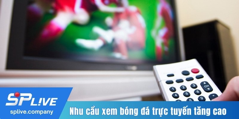 Nhu cầu xem bóng đá trực tuyến tăng cao